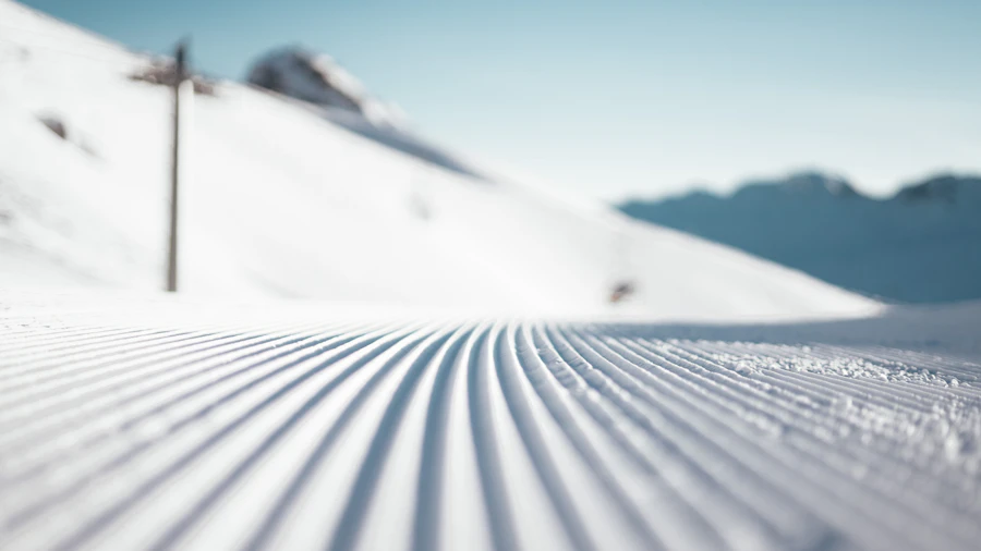 Skiing on a school trip