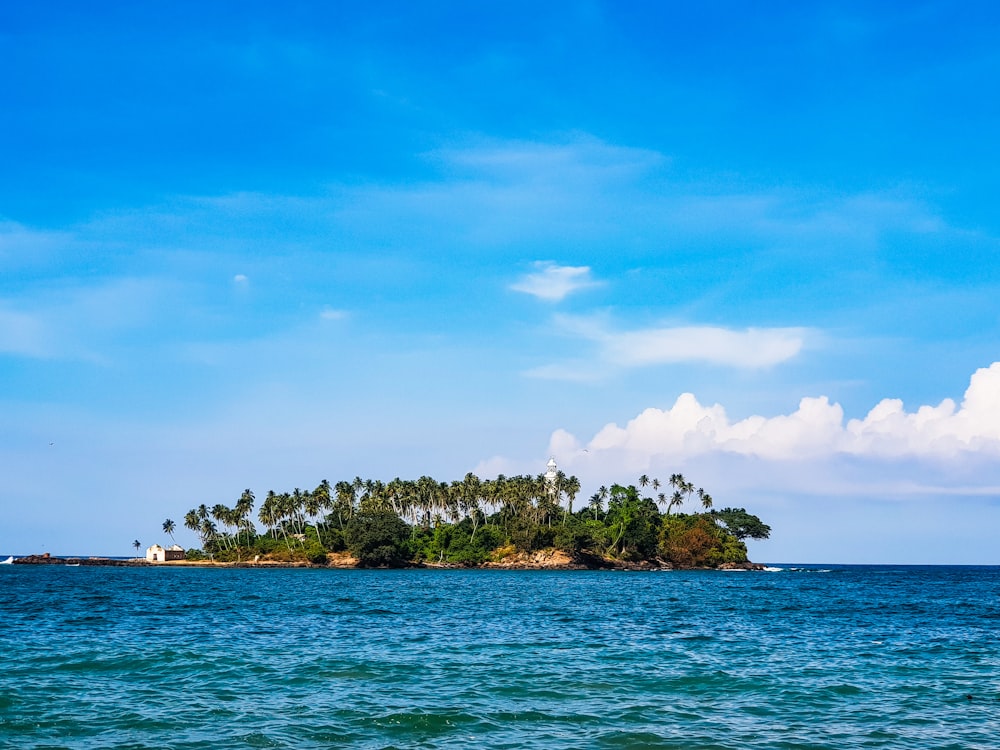 islet during daytime