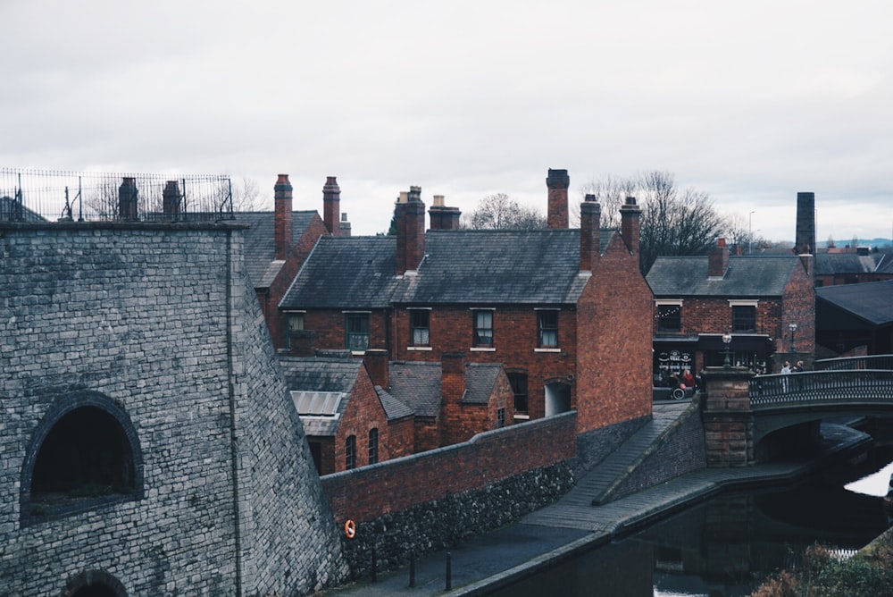 brown and black house