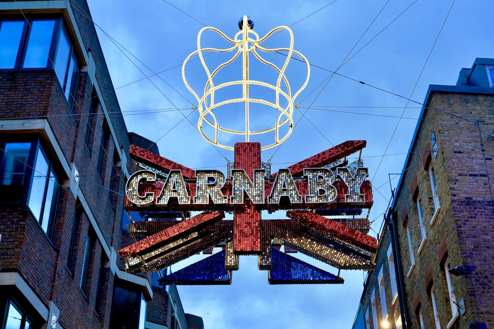 carnaby signage