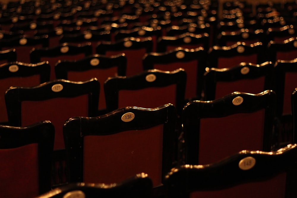 theater chairs