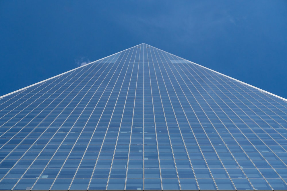 low angle photography of high-rise building