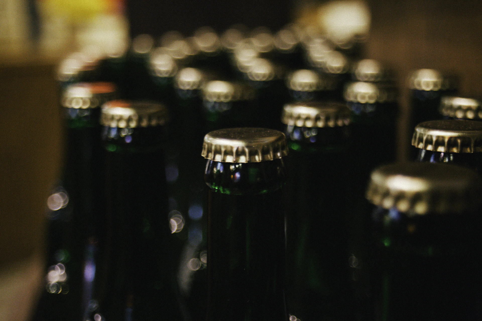 close-up photo of bottles with lids