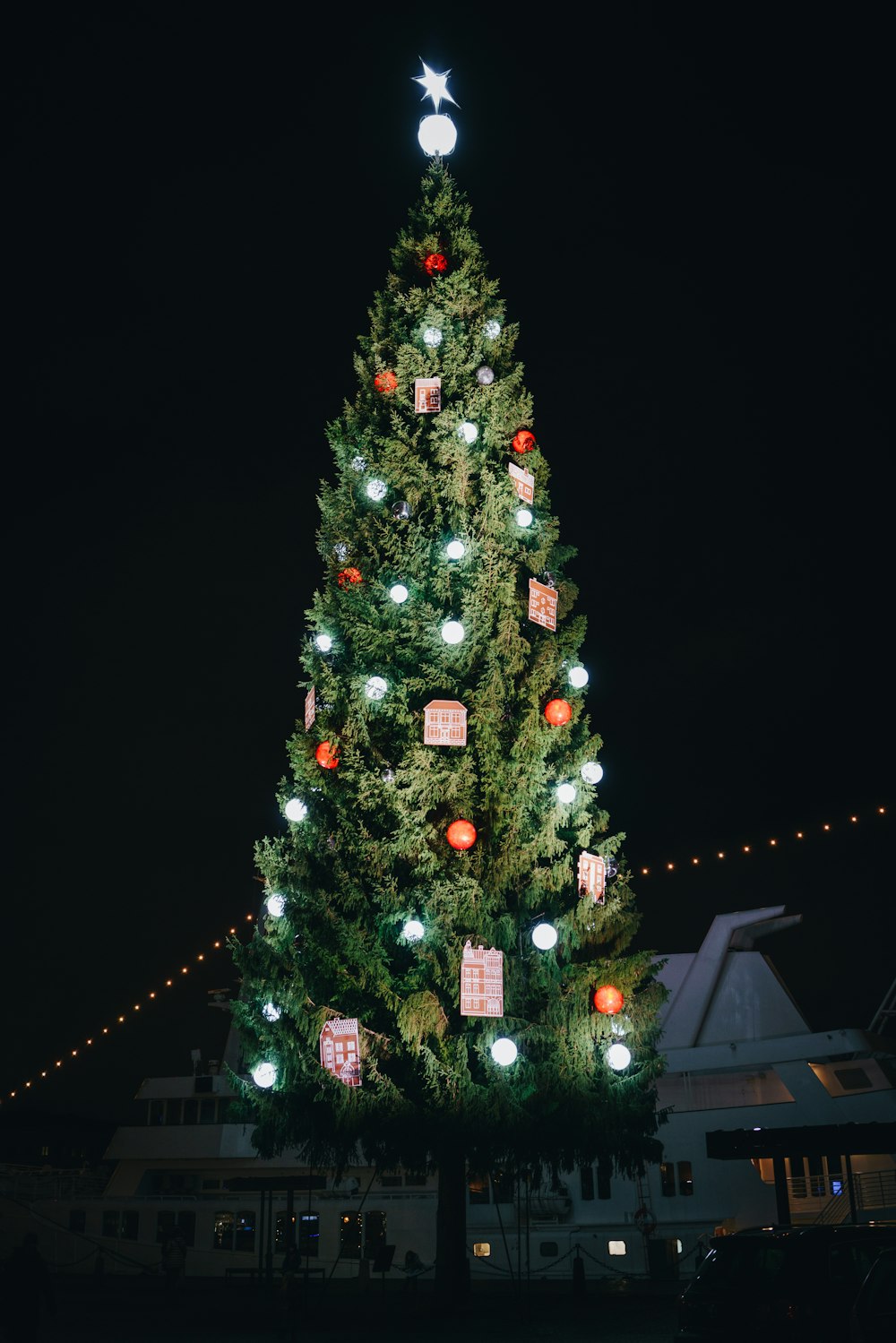albero di Natale verde