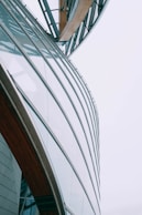 clear glass building