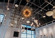 A picture of custom lighting fixtures manufactured by the company.
