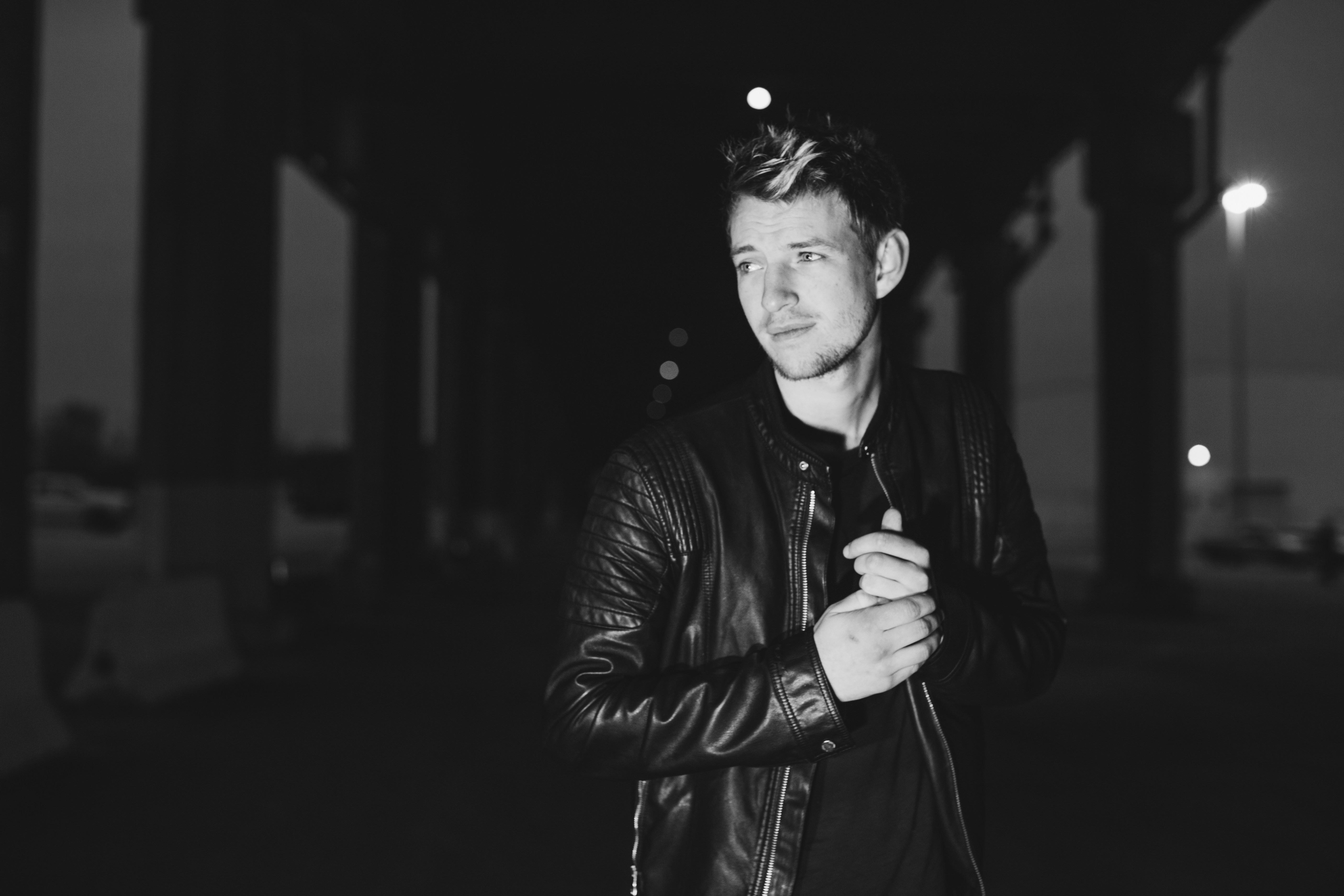 man wearing jacket