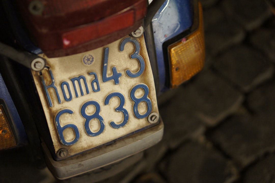 Homa 43 6838 plate number