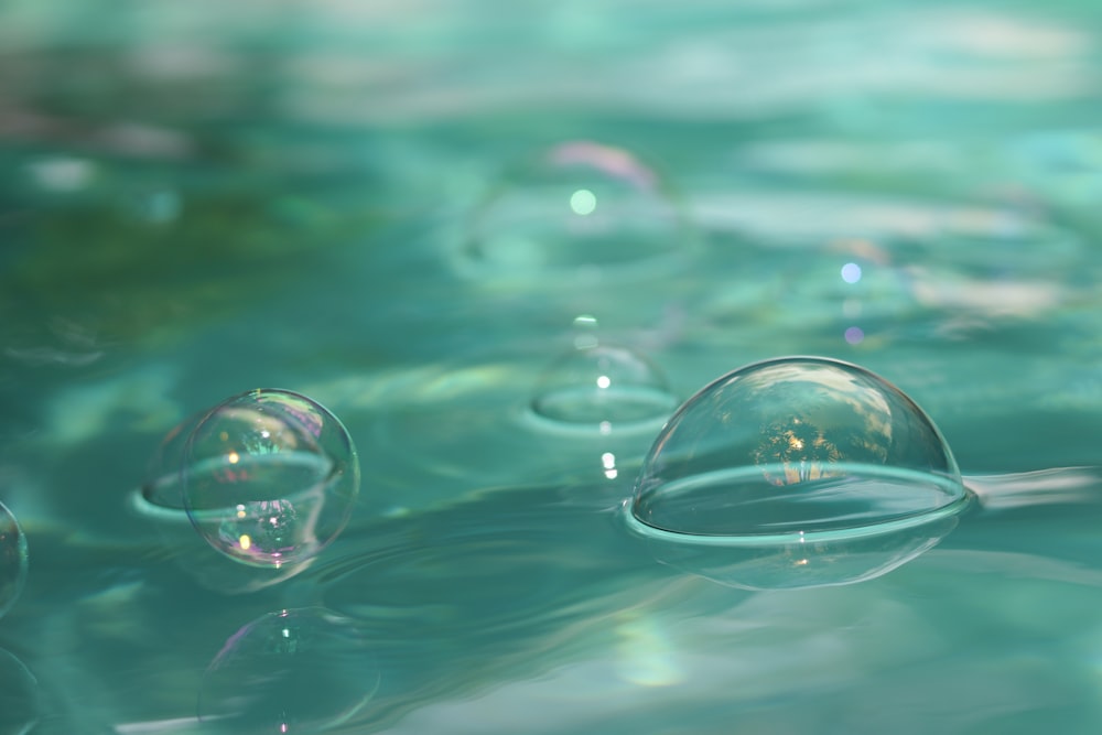 water bubbles