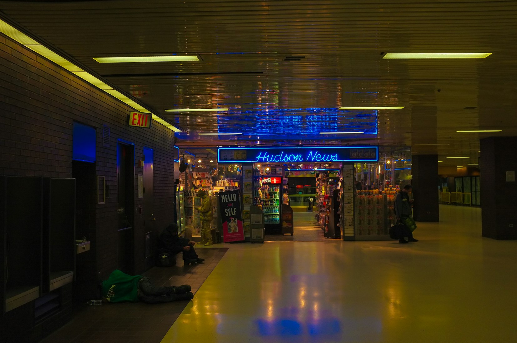 A bus terminal in New York City (Emiliano Bar via Unsplash)