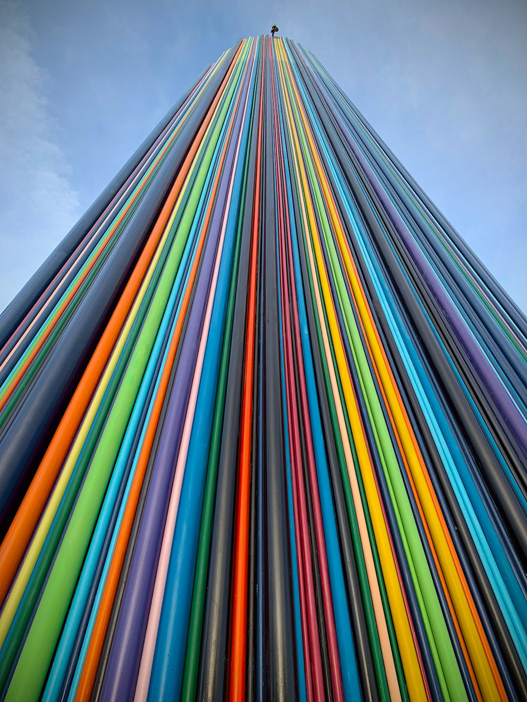 Moretti’s colourful Tower in Paris-La Défense