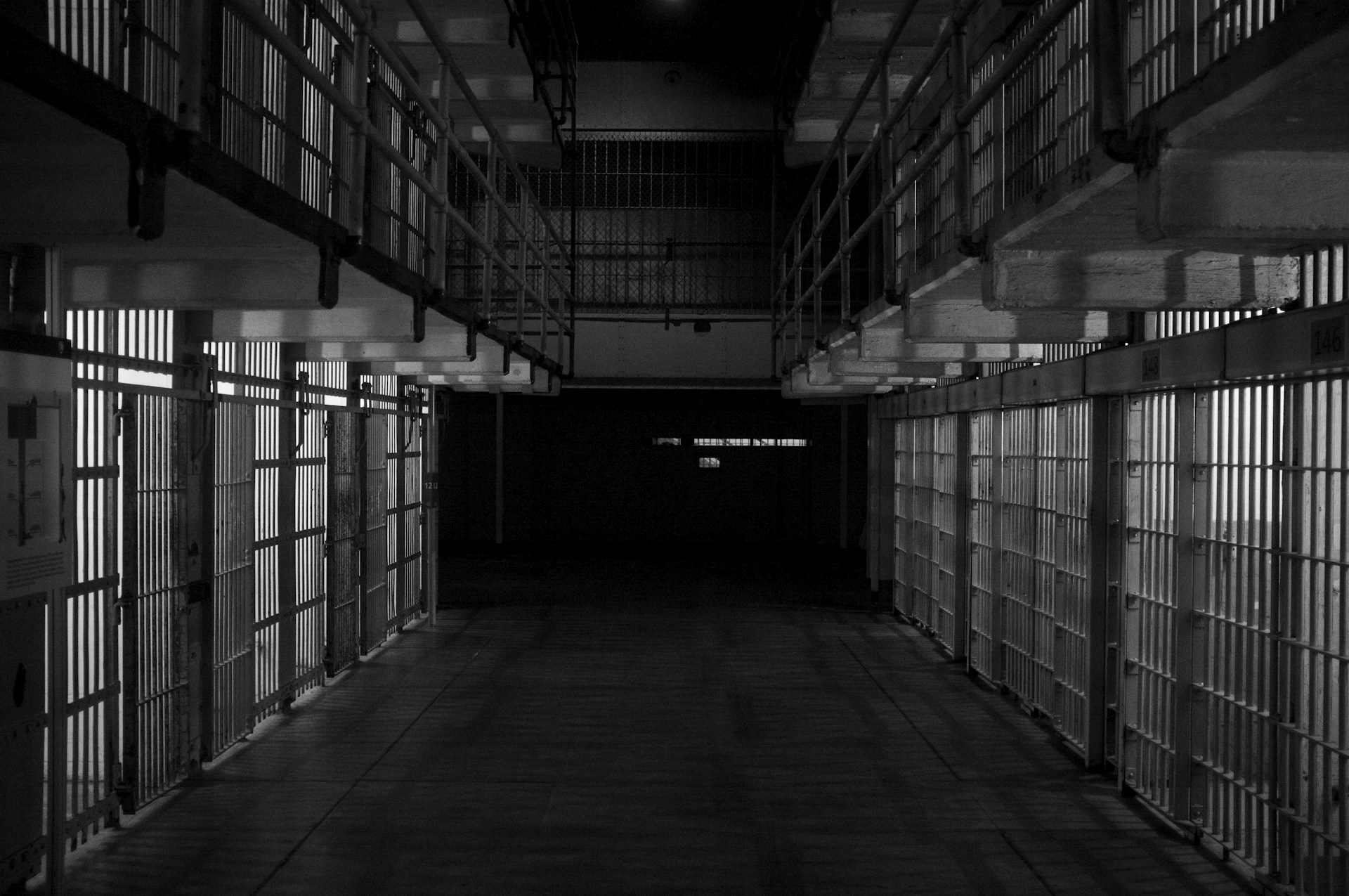empty prisoner cell