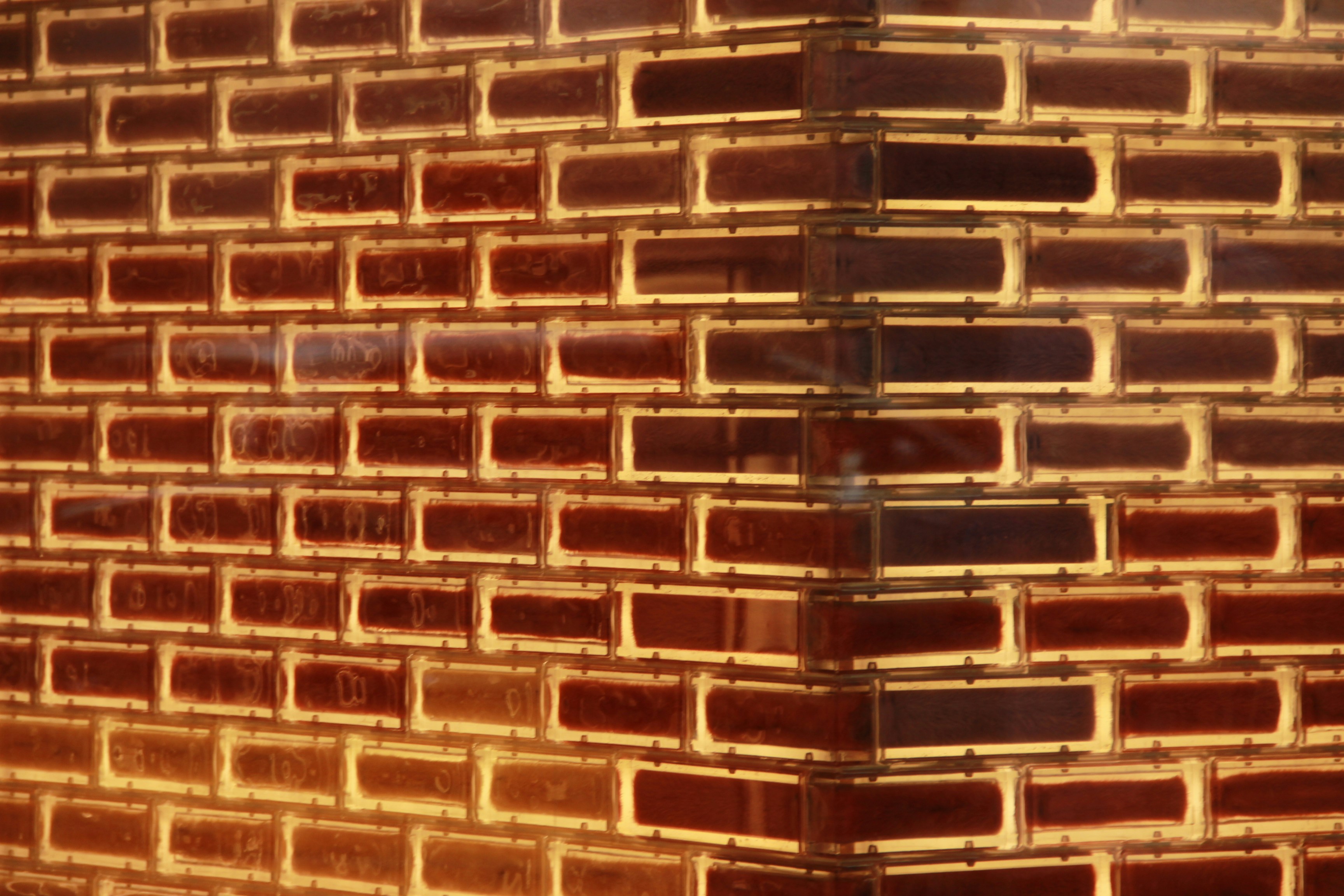 brown brick wall