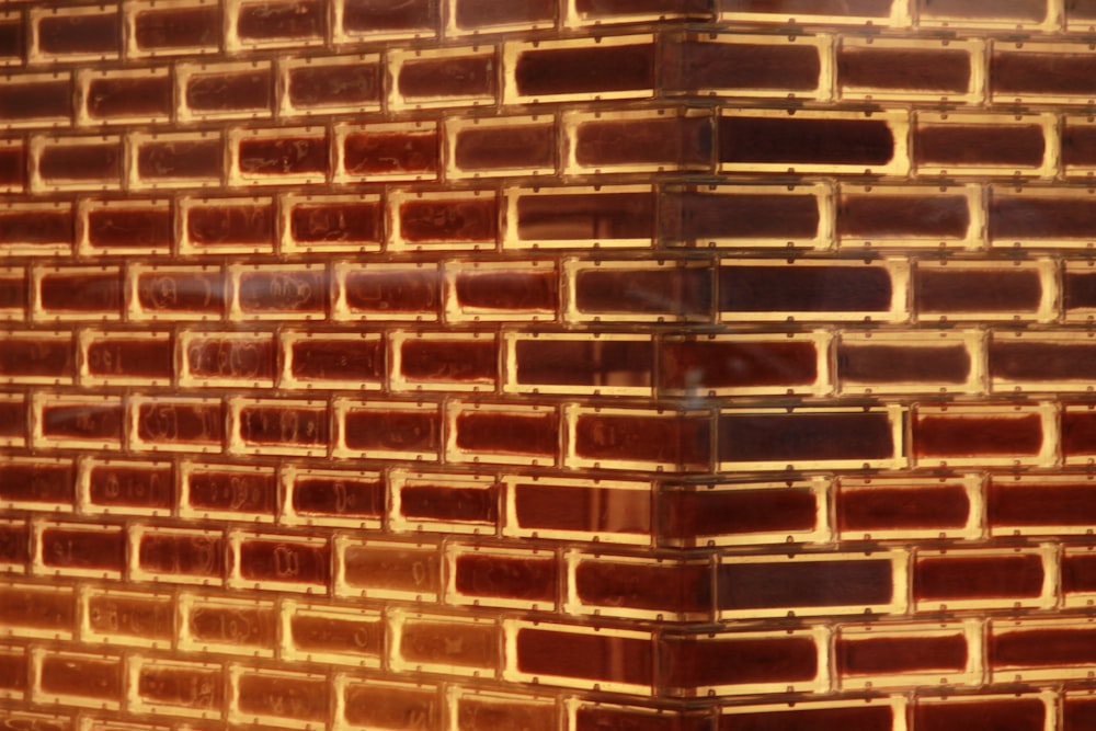 brown brick wall