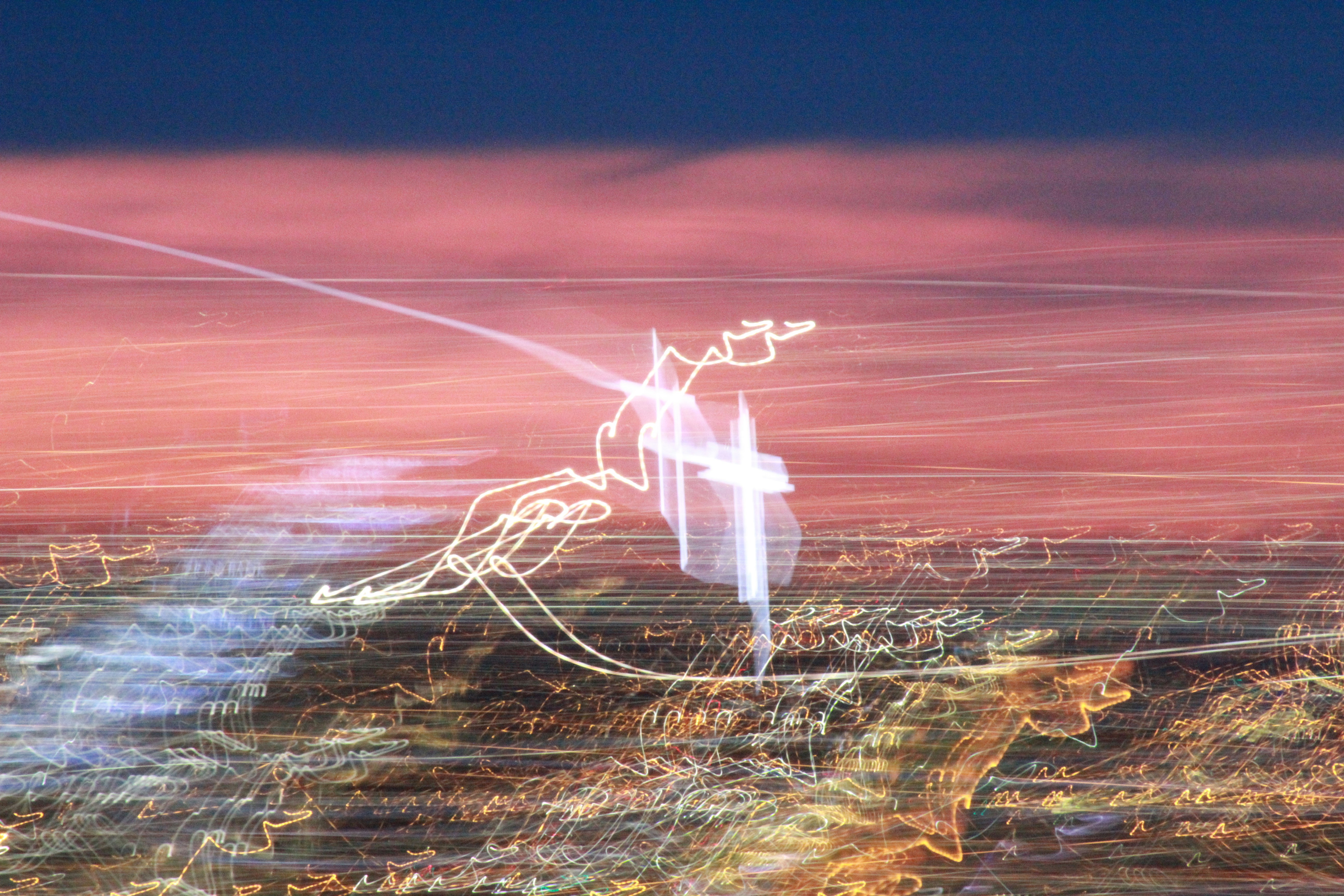 白と黄色のグラフィックアートイラスト