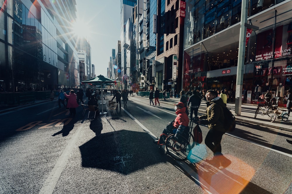 people walking on street during daytime