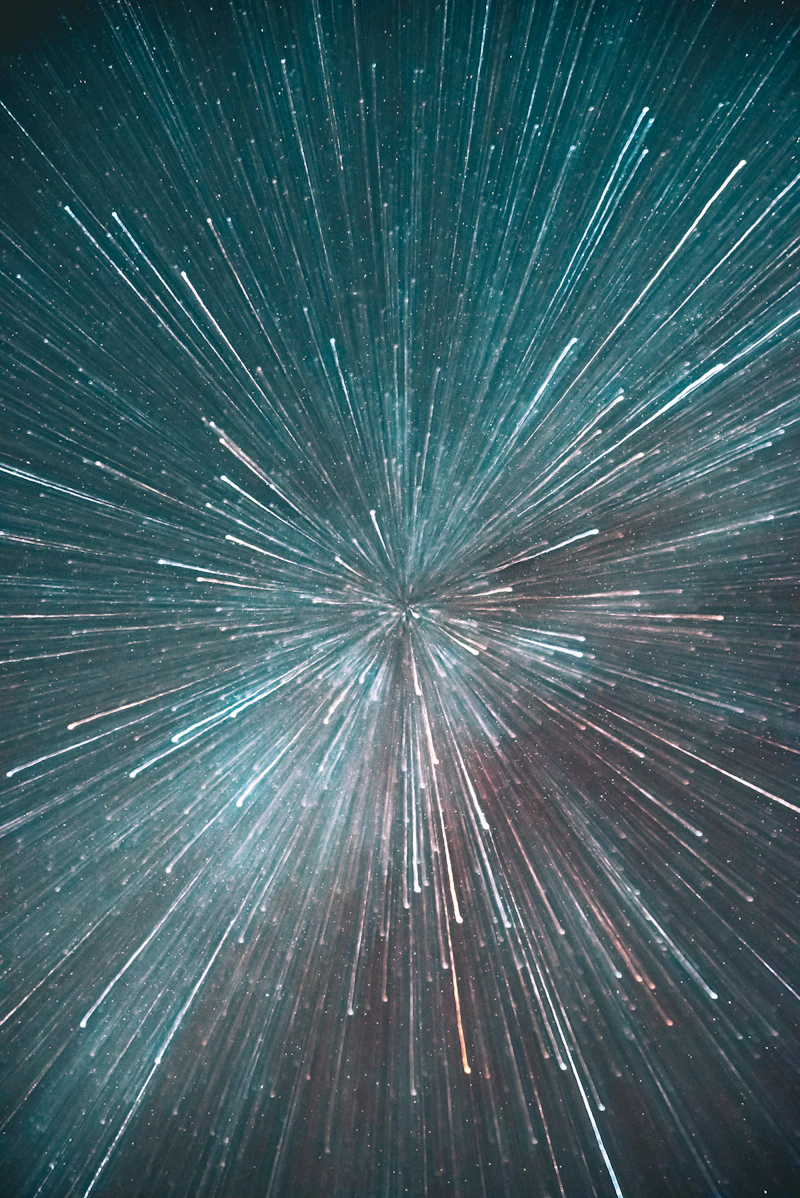 Long-exposure light streaks