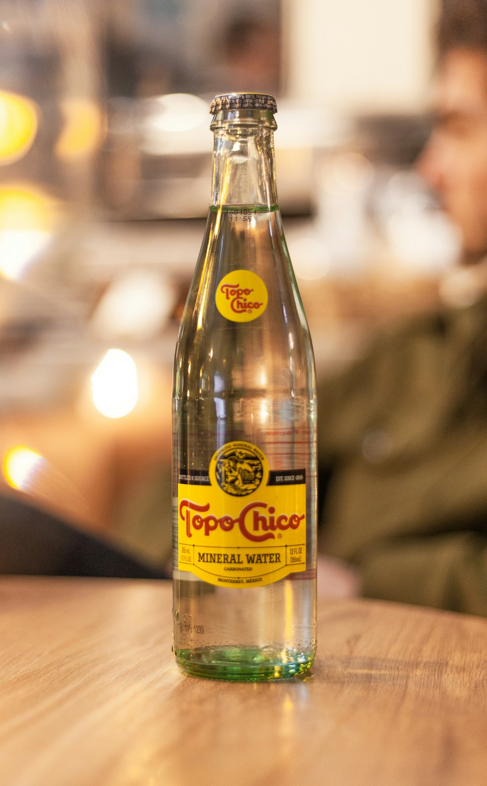 Topo Chico glass bottle