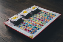 white learning number trading cards