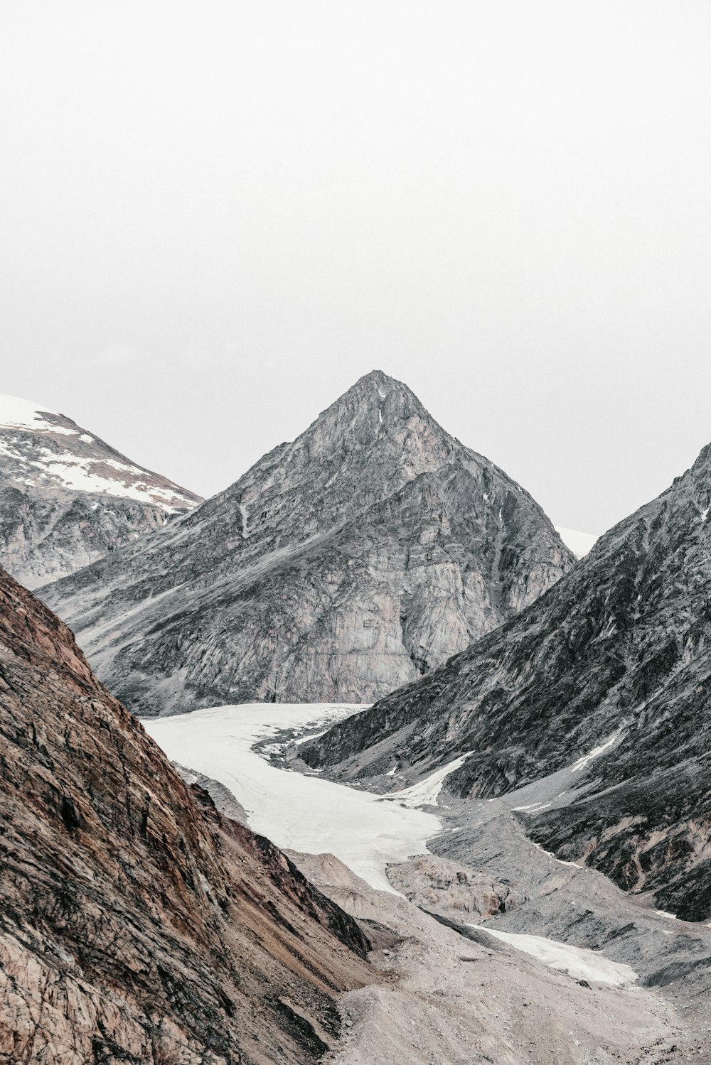 snow covered hills