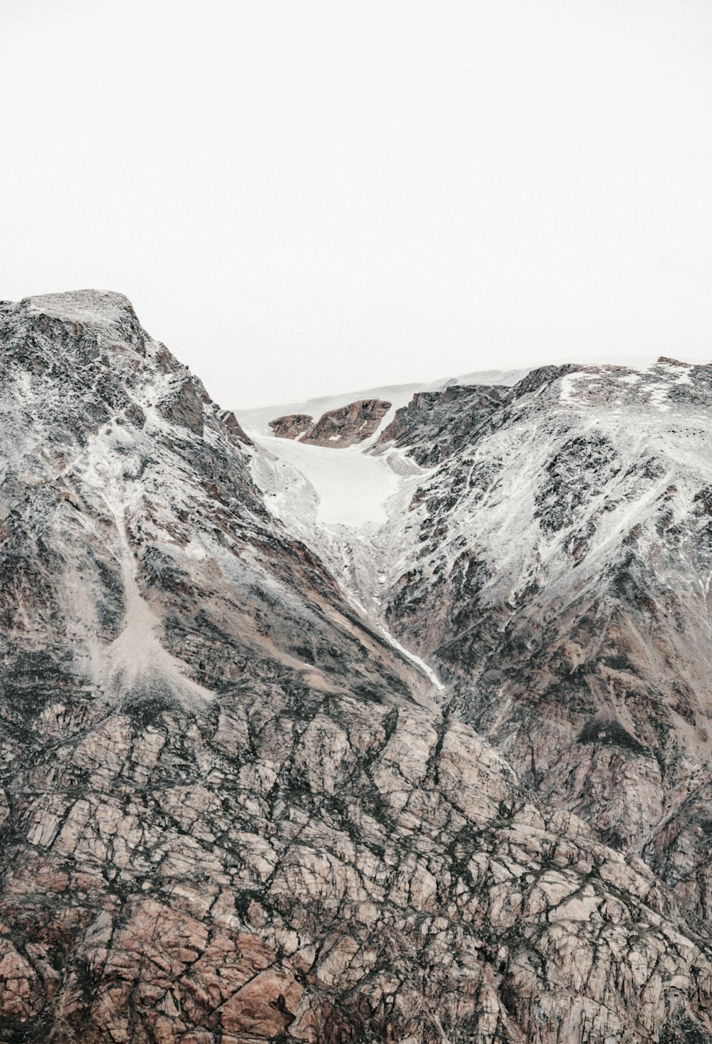 snow covered mountain