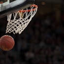 Irving, ball under basketball ring