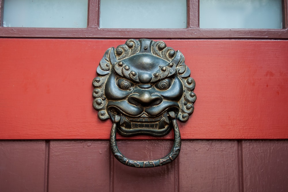 black dragon door knocker