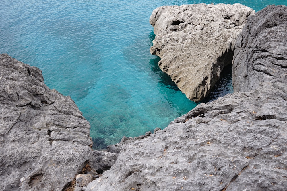 teal body of water