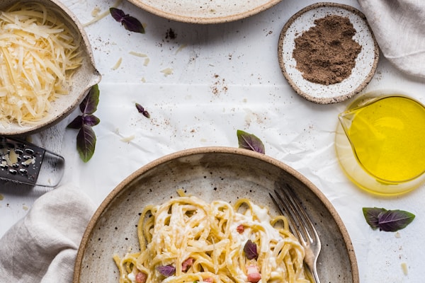 Pancetta & Pea Pasta