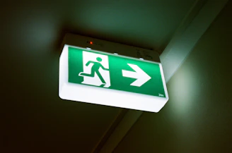 emergency exit sign