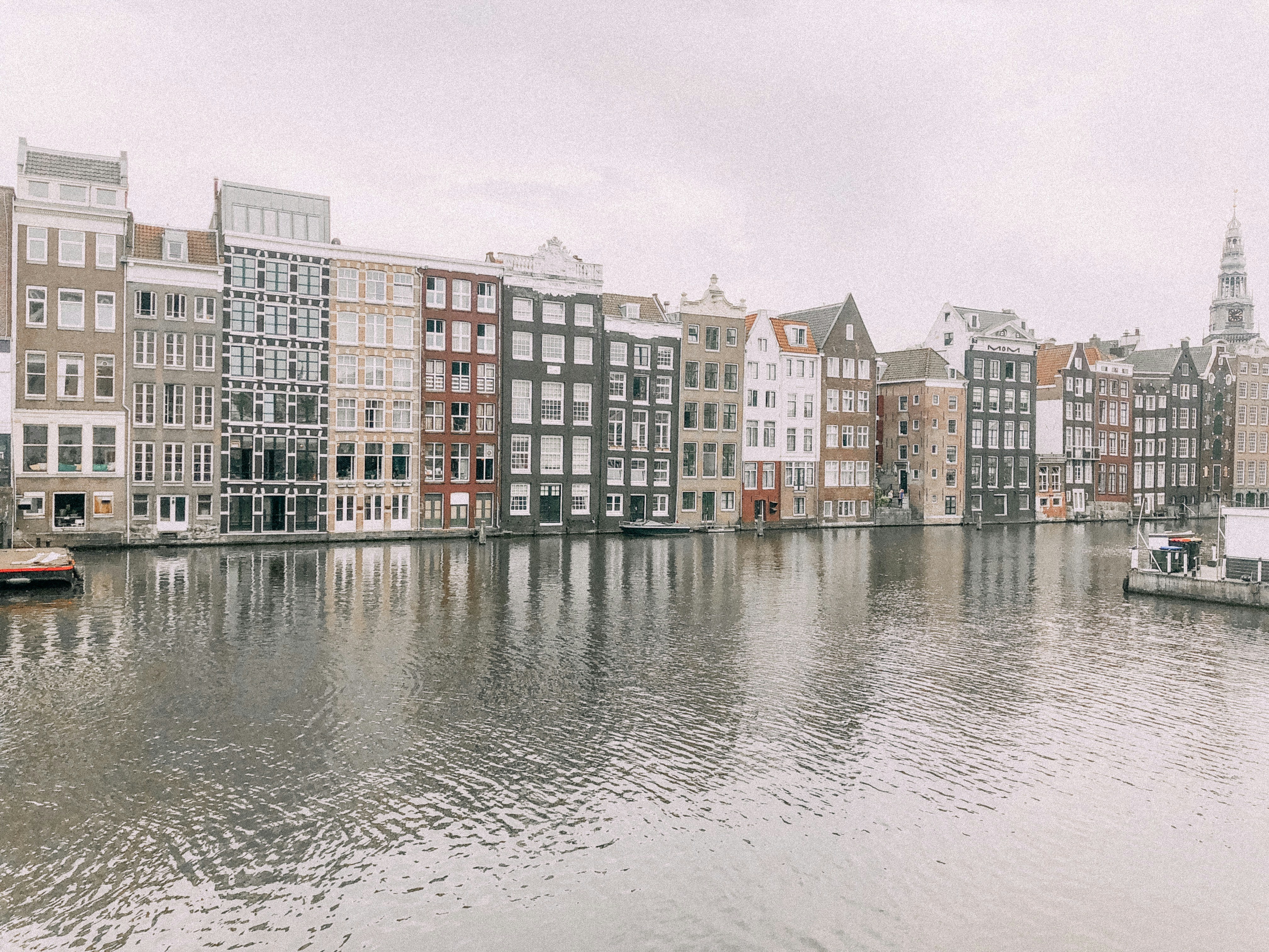body of water in front of buildings