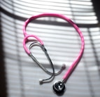 pink stethoscope