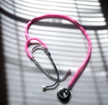 pink stethoscope