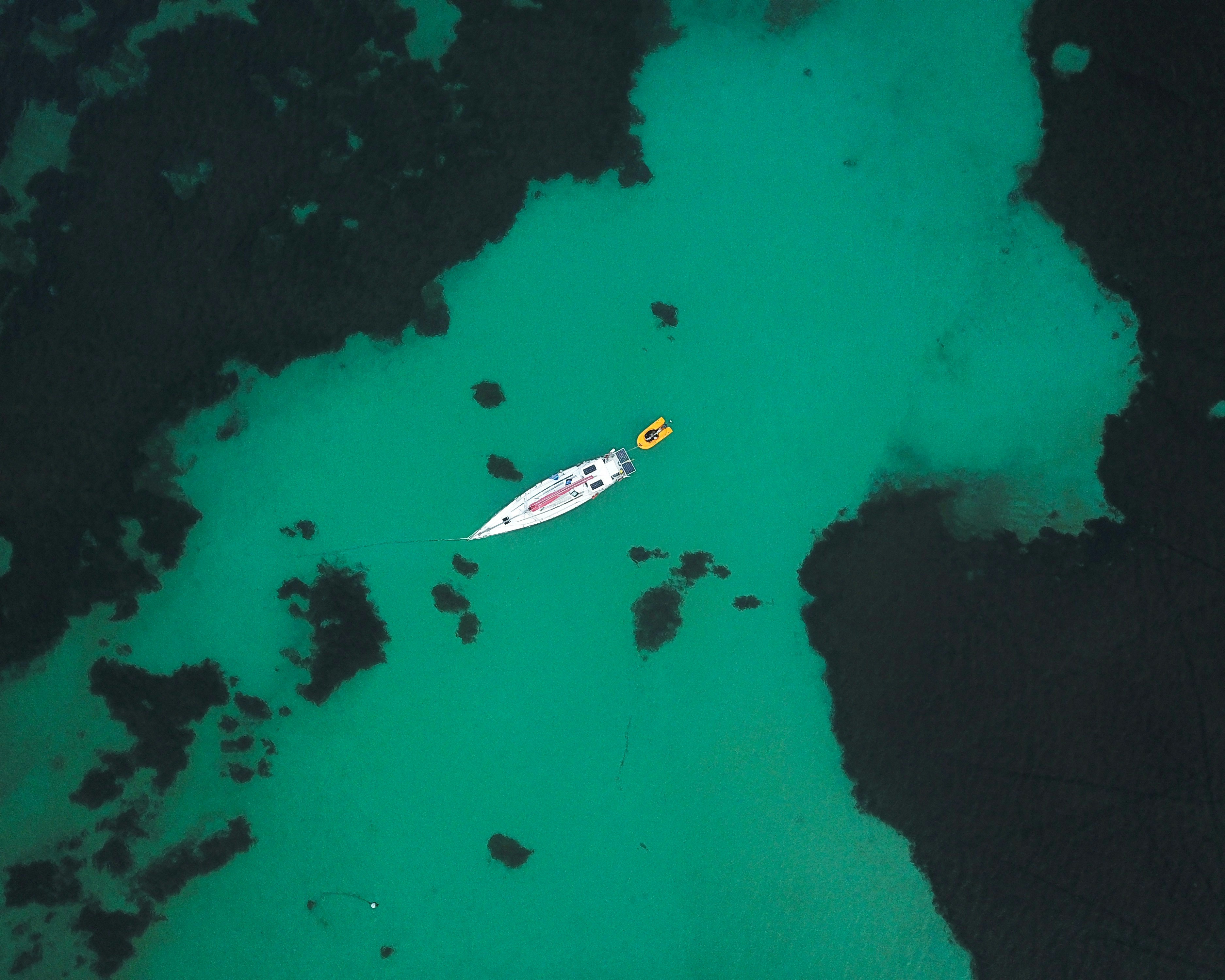 A lonely boat
