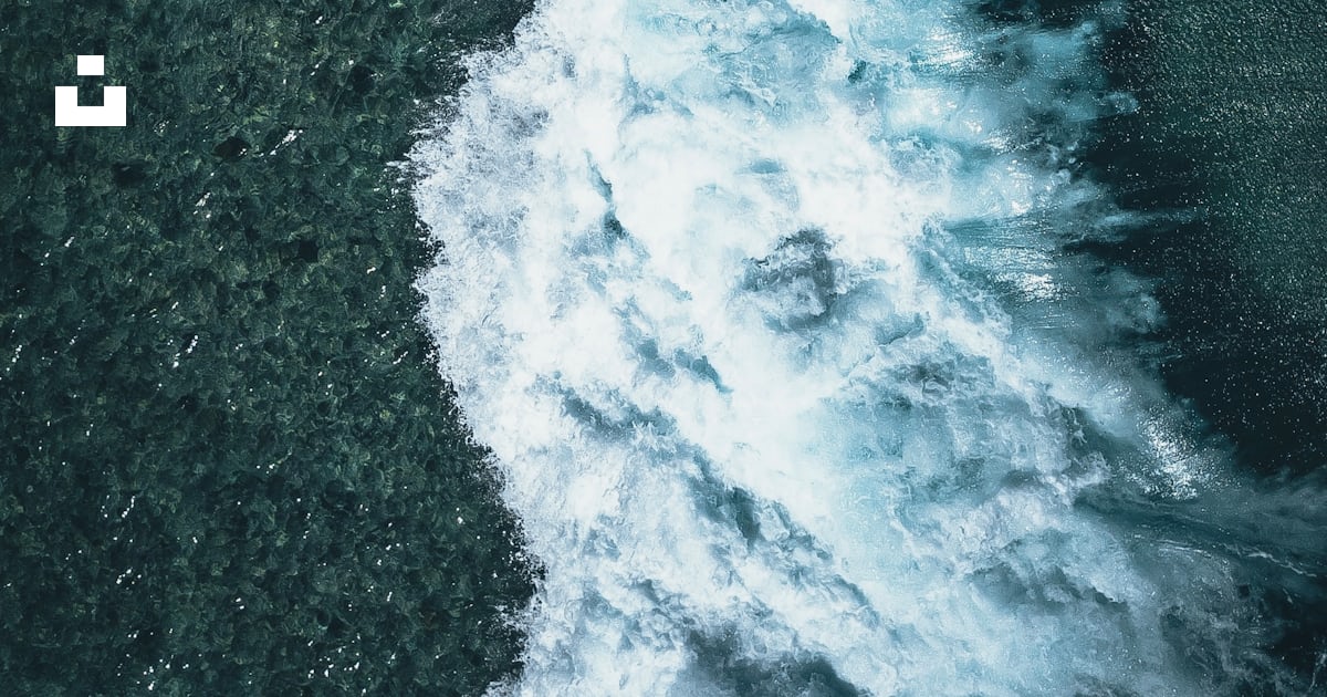 Waterfall top-view photography photo – Free Wallpaper Image on Unsplash