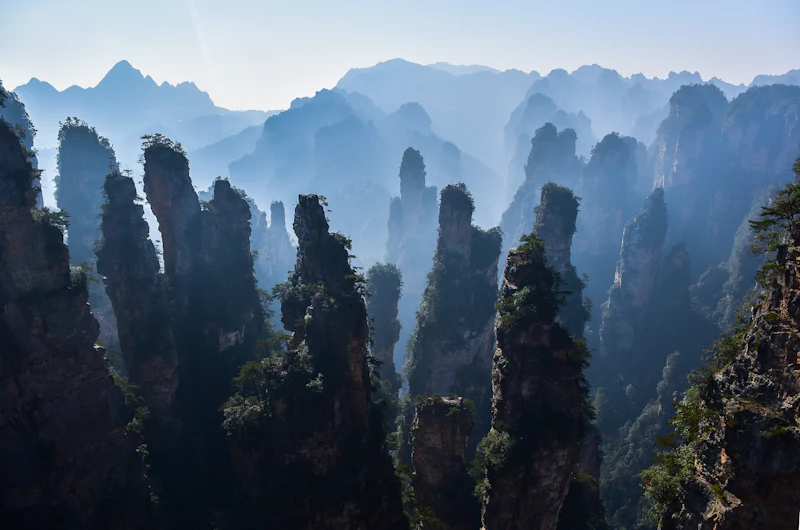 Zhangjiajie mountains