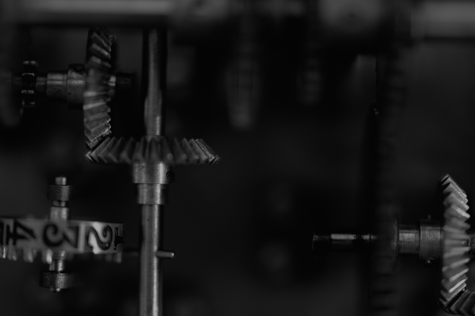 black and gray metal tool