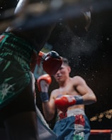 two men inside boxing ring