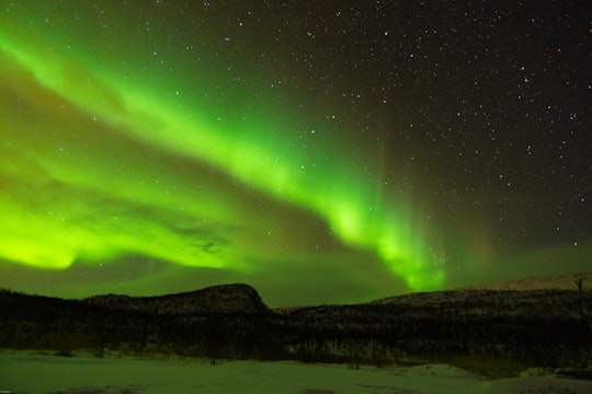 Aurora Borealis in Bruvegen Norway