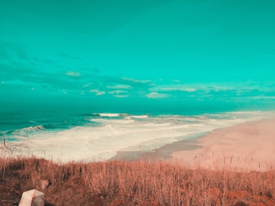 A serene beach along the Moroccan coastline.