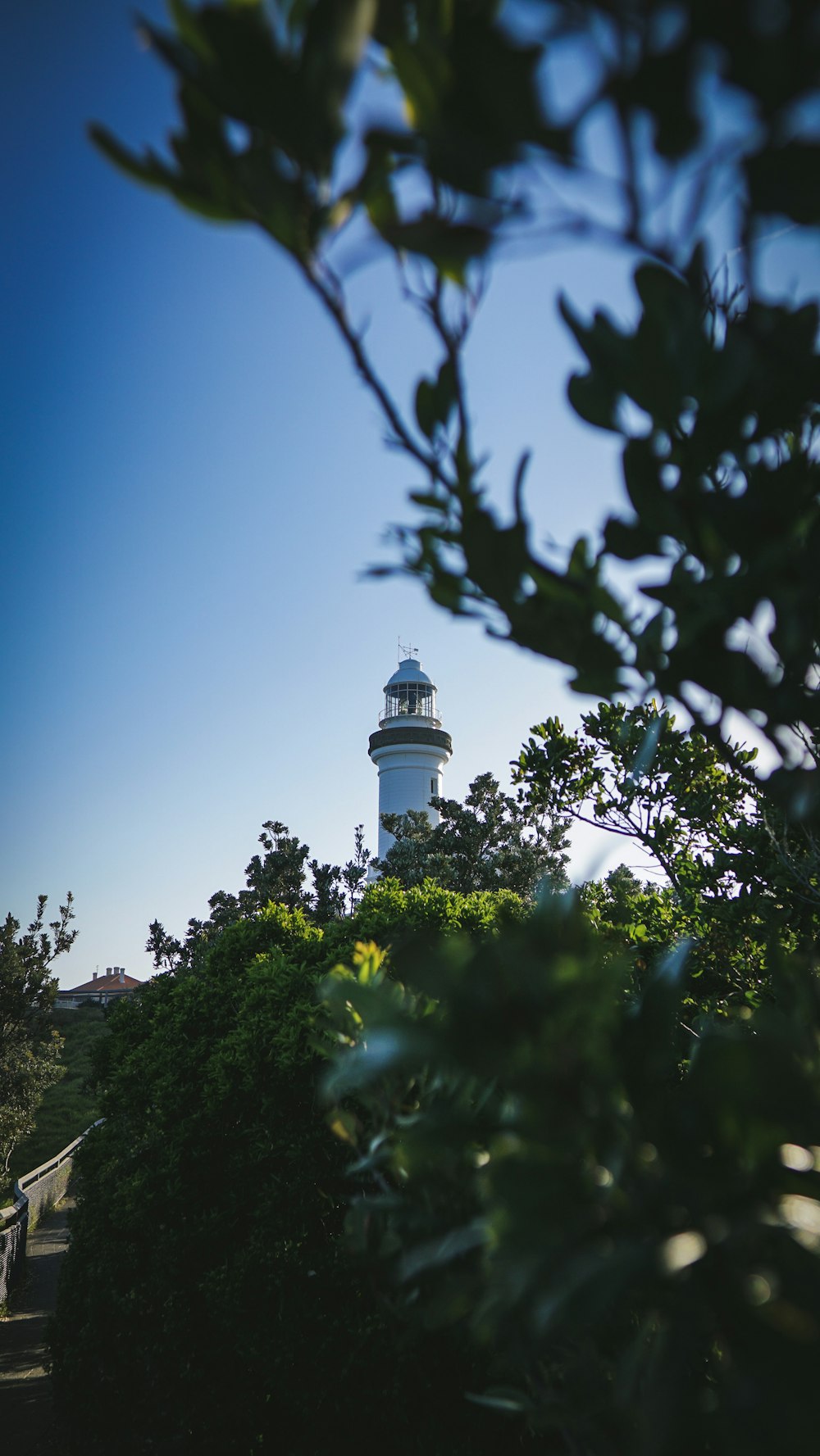 white watch tower