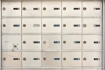 closed grey metal locker