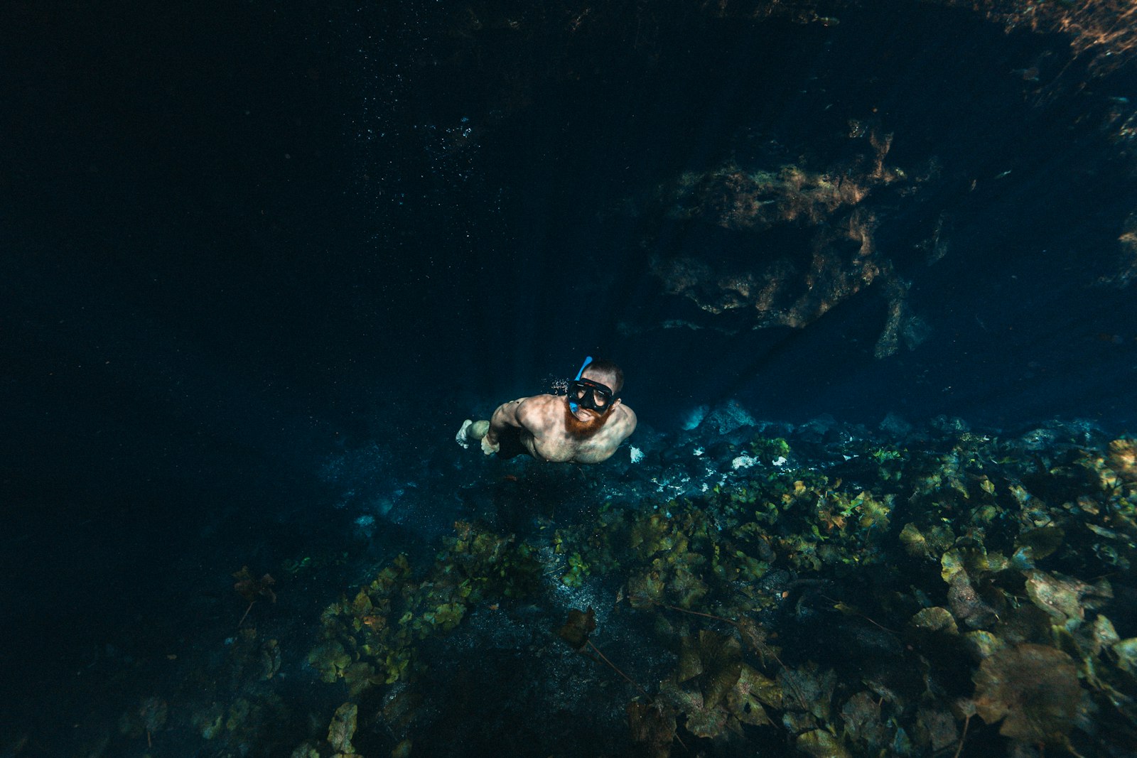 Canon EOS 6D Mark II + Canon EF 16-35mm F4L IS USM sample photo. Man free diving in photography