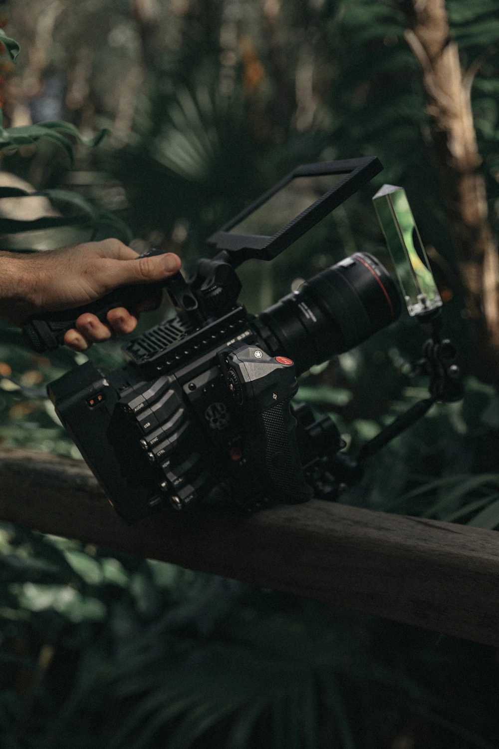 Shoulder-mount camera for event coverage
