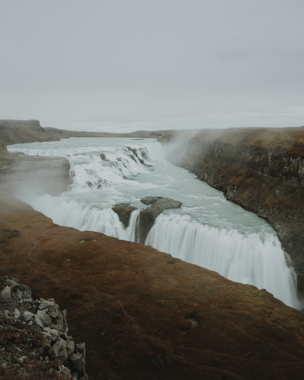 cascading waterfalls