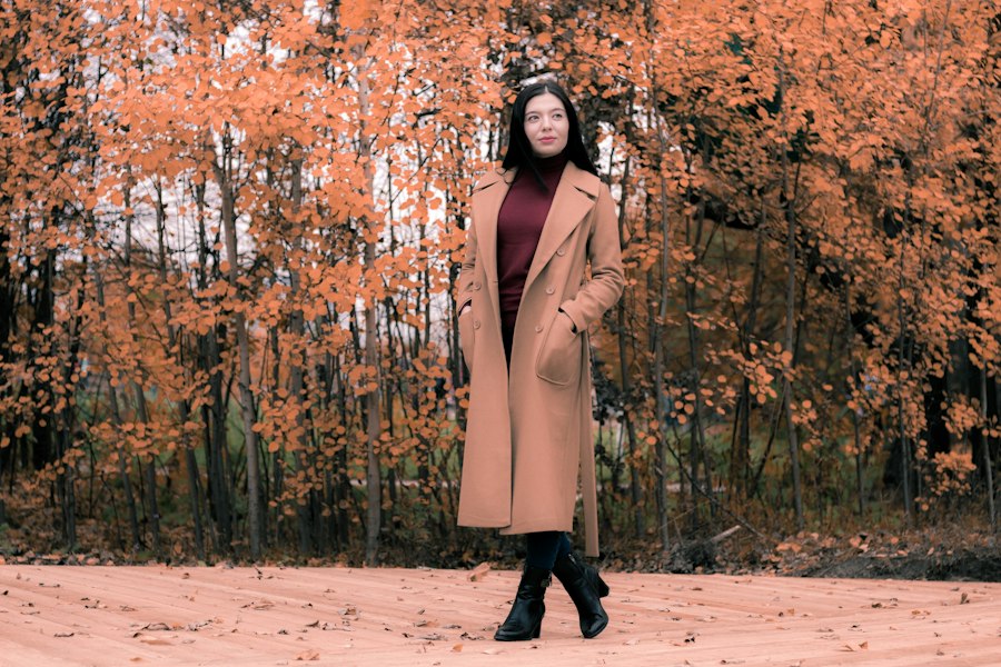 Manteau long laine camel Manteau Naf Naf manteaux et vêtements d'extérieur