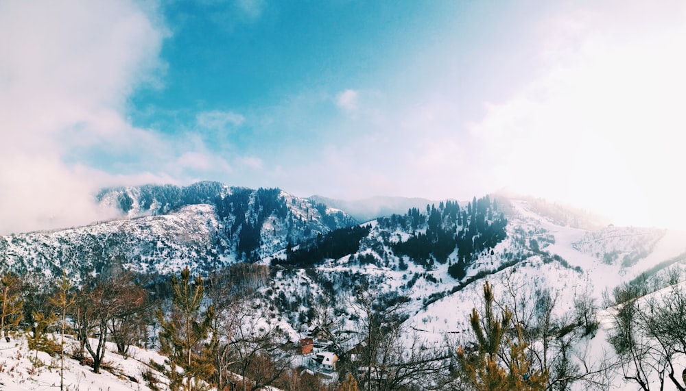 aerial photography of mountain alps during daytime