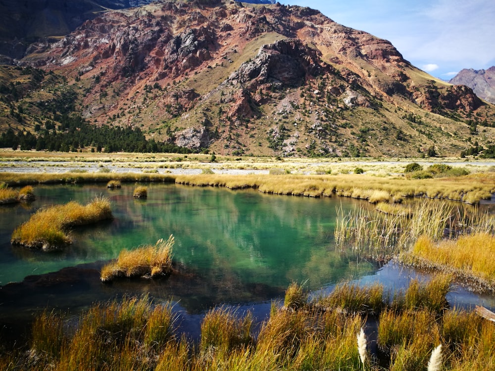 lake near mountain