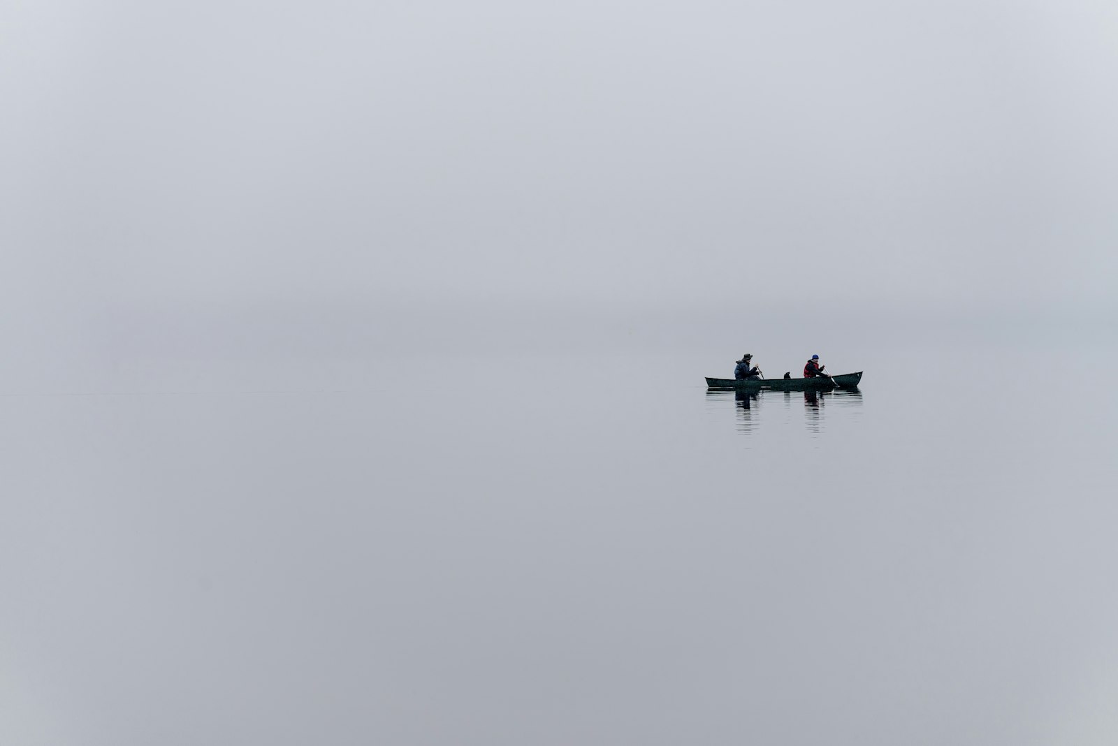 Tamron SP 70-300mm F4-5.6 Di VC USD sample photo. Two people on boat photography