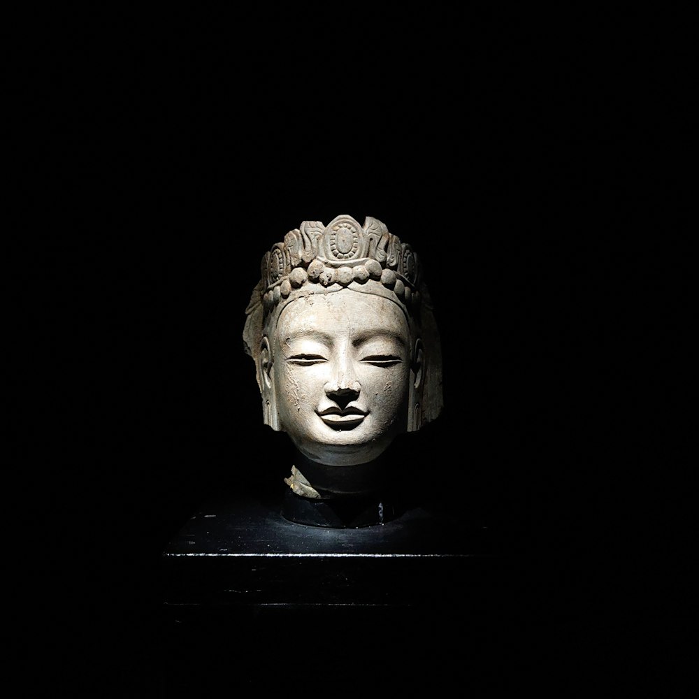 Buddha bust